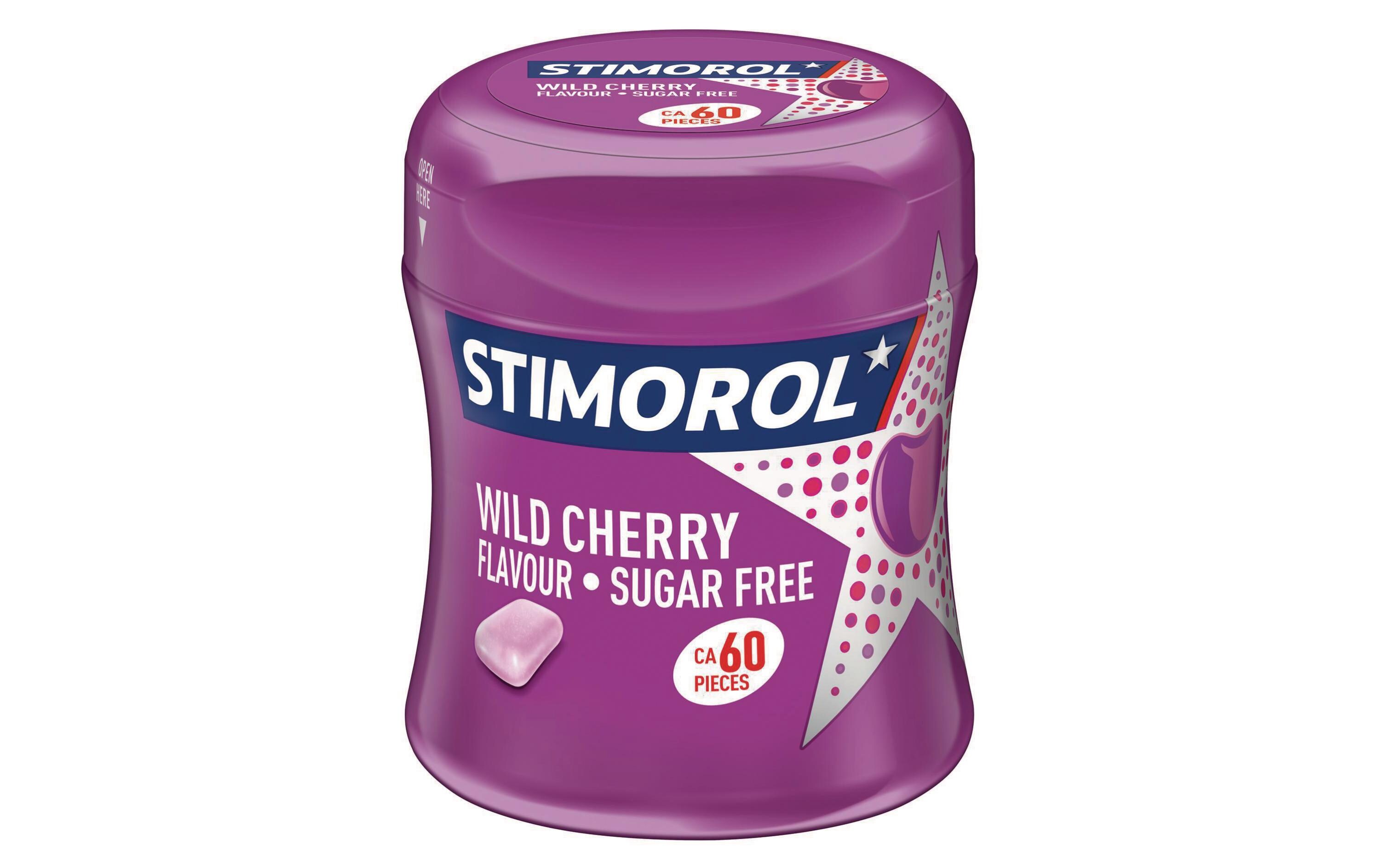 Kaugummi Wild Cherry 87 gKaugummi ohne Zucker