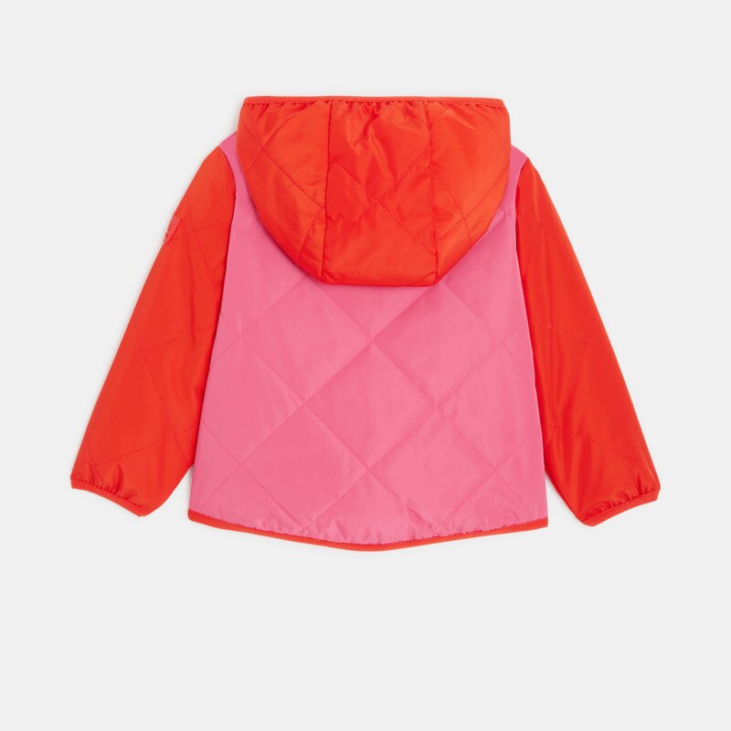 Blouson bébé fille rose et rouge bébé fille Catimini Rose