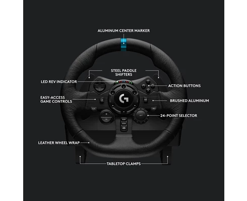 Logitech G923 SE Racing Wheel and Shifter Combo for PS5, PS4 and PC