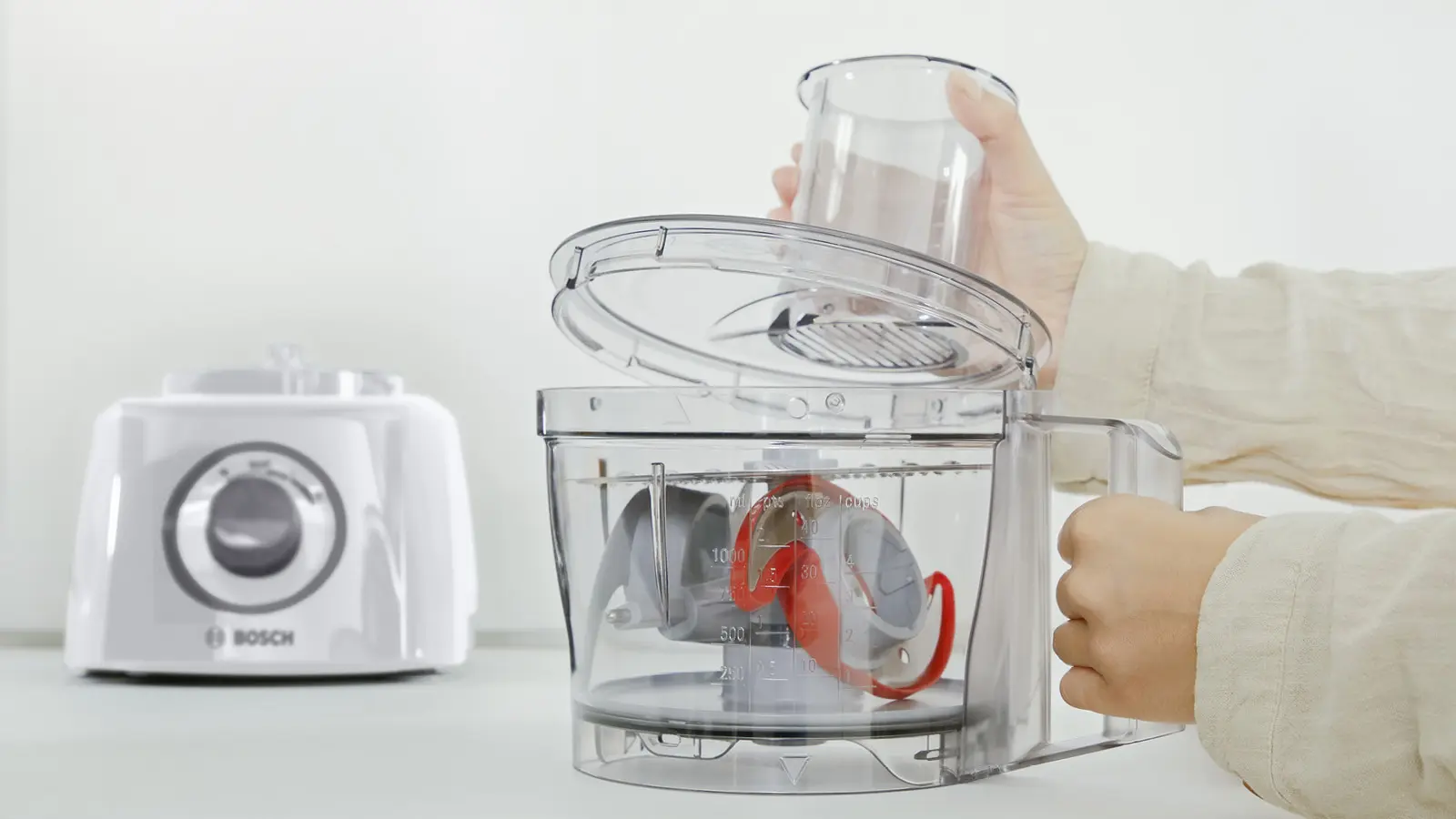 Food processor MultiTalent 3 800 W Wit, Wit MCM3100W
