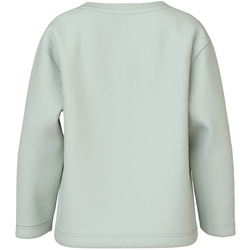 Køb Name It Pale Aqua Unicorn Flowers Nmfveen Ls Nreg Top