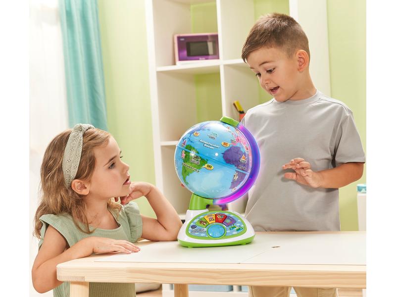 Vtech Interaktiver Junior-Globus -DE- Kinder-Globus mit 3 Spielmodi (Deutsche Version)