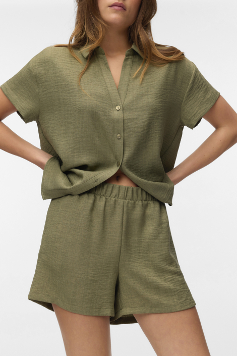 Vero Moda groene dames korte broek
