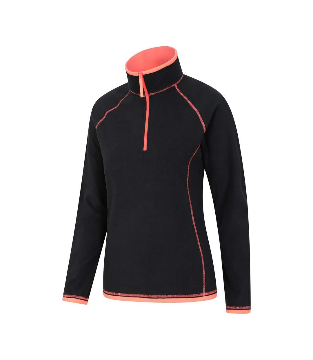 Mountain Warehouse - Haut polaire MONTANA - Femme (Noir vif) - UTMW637