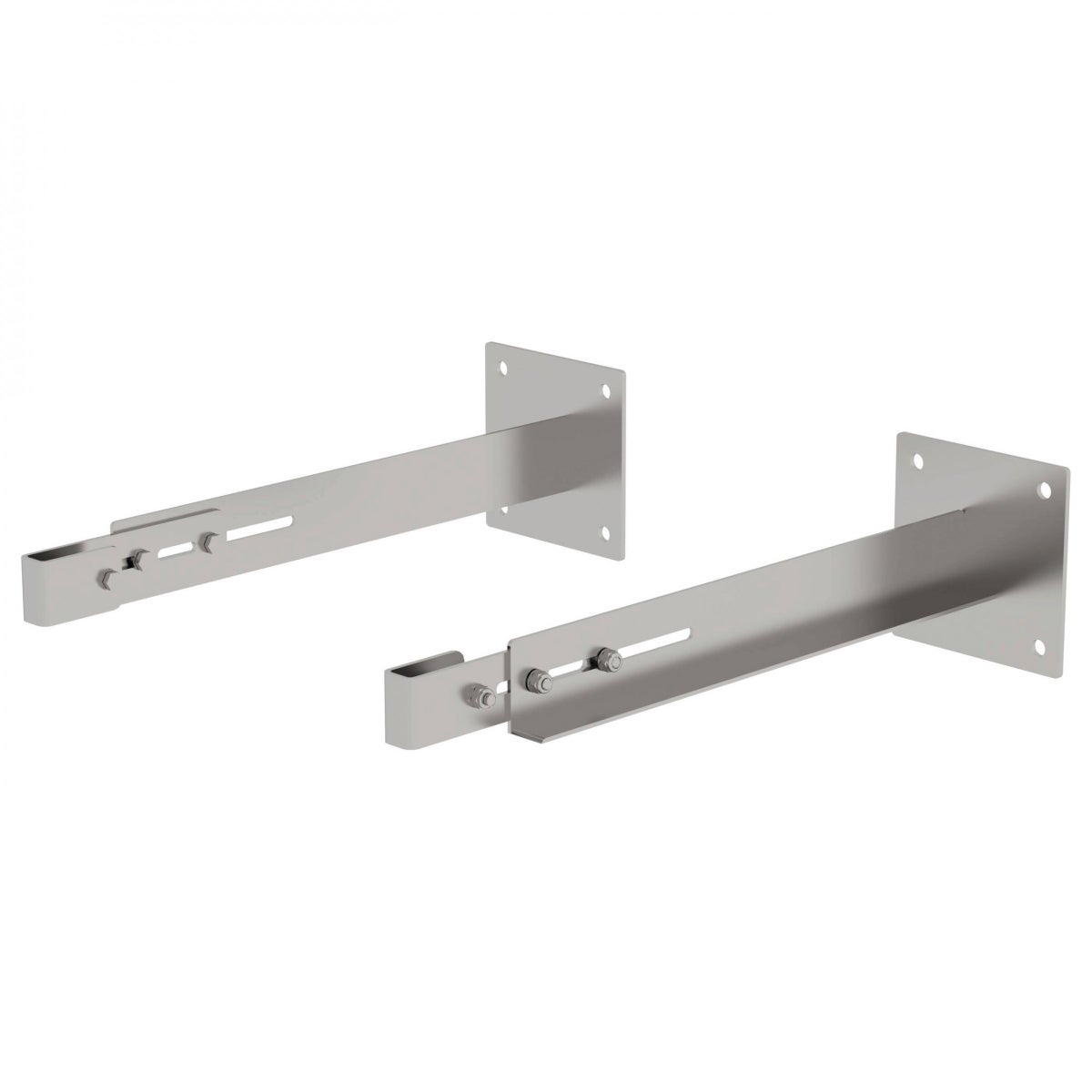 MUNK speciale wandbeugel, gegalvaniseerd staal, wandafstand 600-700mm, 2 stuks