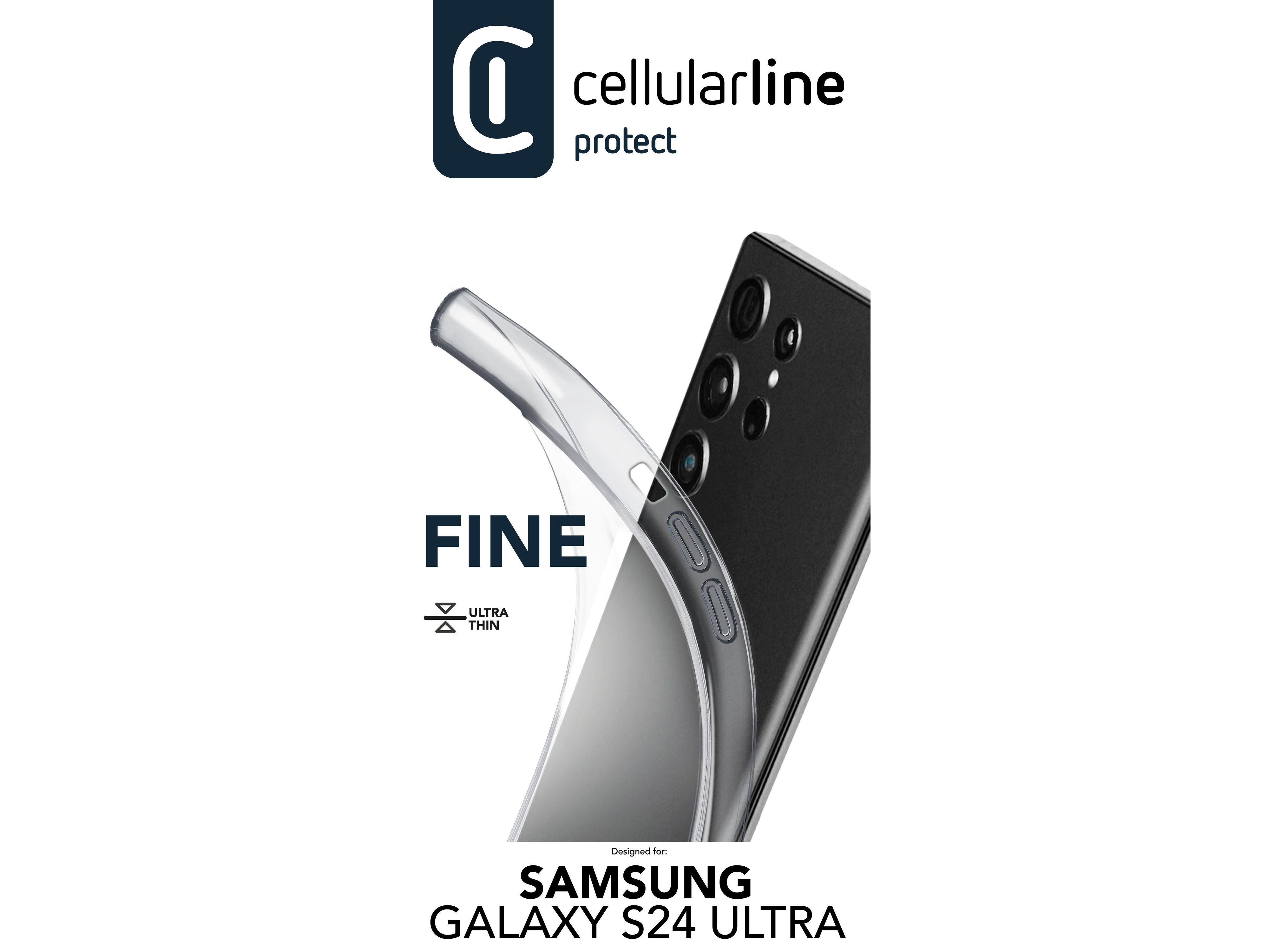CAPA CELLULARLINE SAMSUNG S24 ULTRA ULTRA FINA