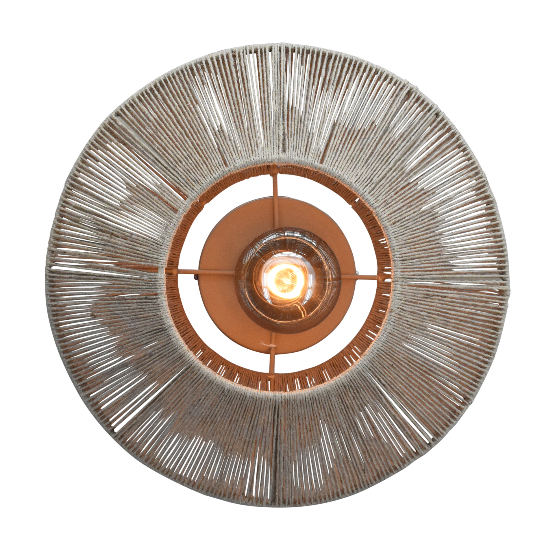 Wand / plafondlamp Owen naturel small