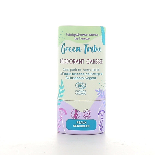 Déodorant stick bio Green Tribu - Sans parfum, zéro déchet