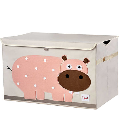3 Sprouts Aufbewahrungskiste - 61x37x38 - Nilpferd