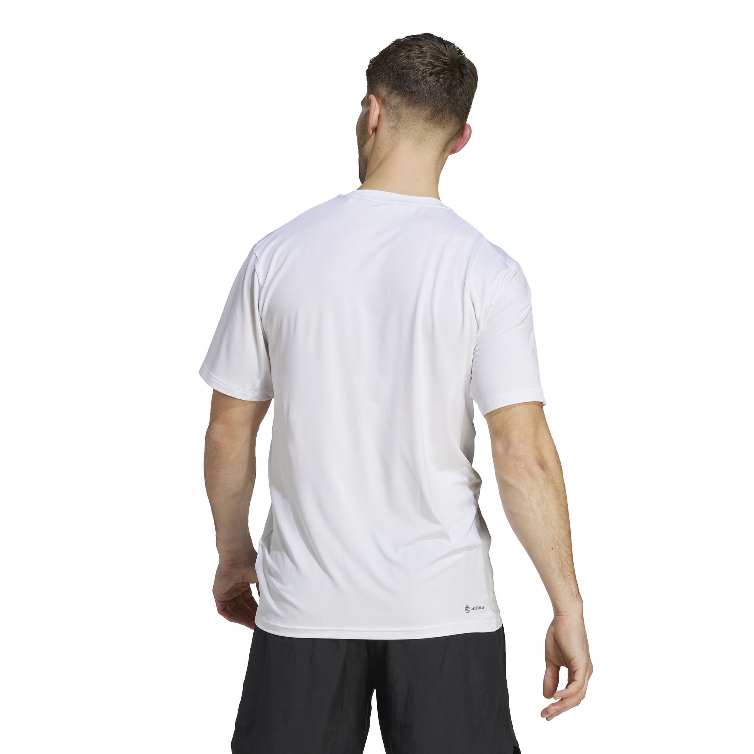 adidas Essentials Stretch T-shirt Hommes - Blanc