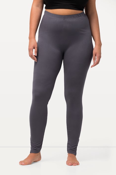Leggings, Saum-Zierbänder, schmales Bein, Elastikbund