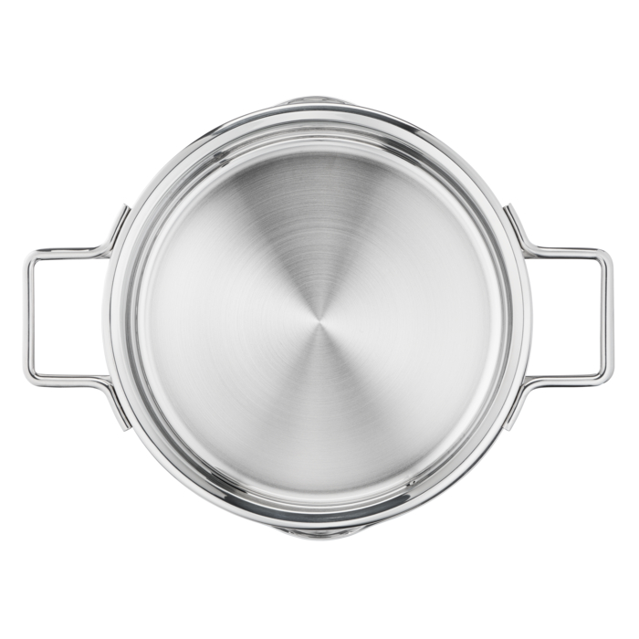 Nordica set 6 pièces casserole 16cm + faitouts 20/24cm + 3 couvercles
