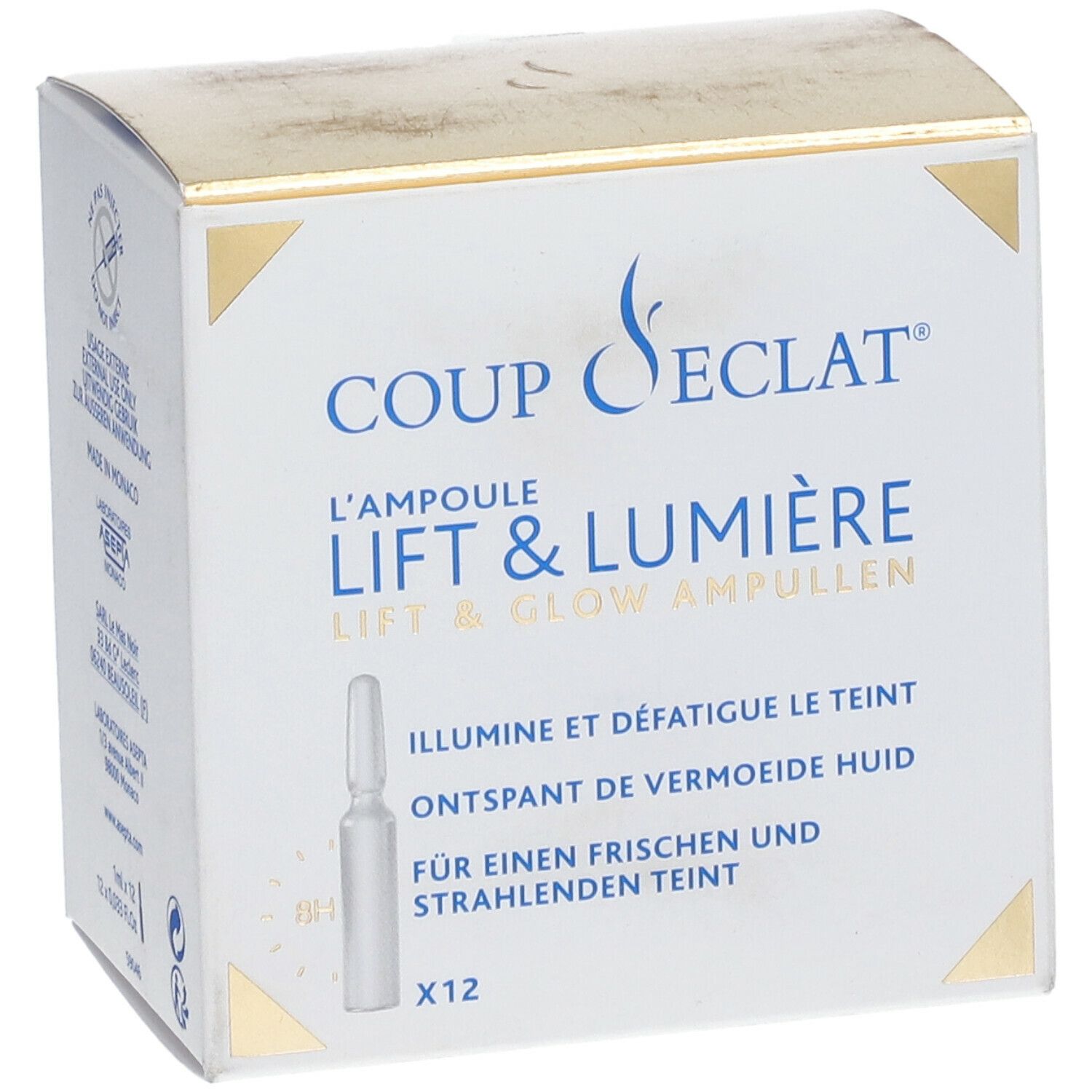 Coup d'Éclat® Lift & Glow Ampullen