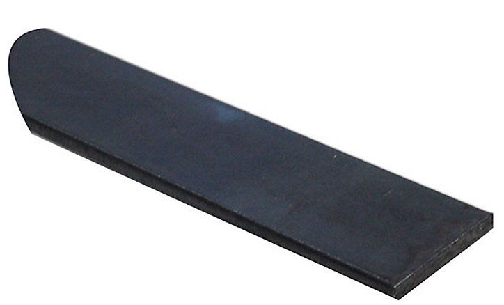 Plat acier verni 12 x 3 mm, 1 m