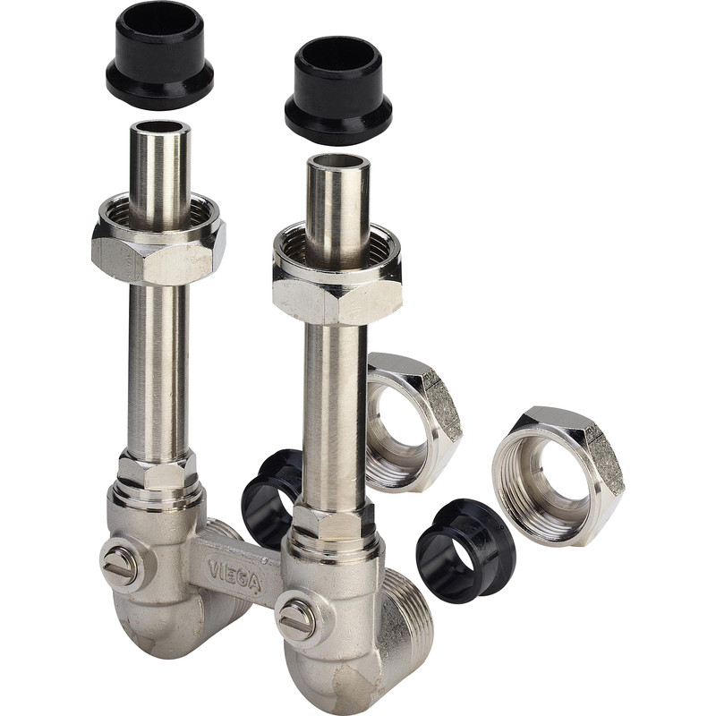 Viega 1097.7 blok aansluiting 15mm