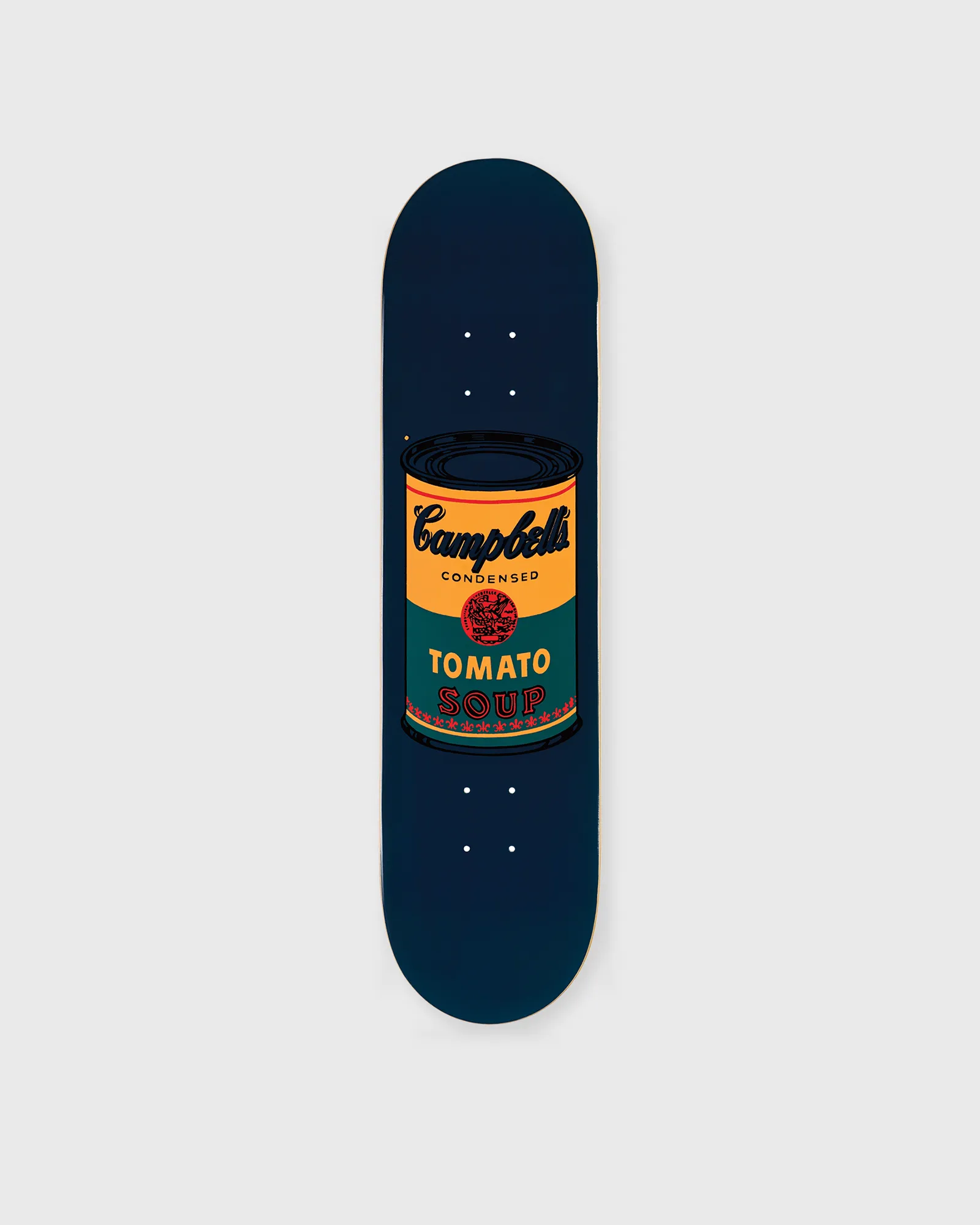 The Skateroom Andy Warhol Color Campbell's Soup Teal Deck