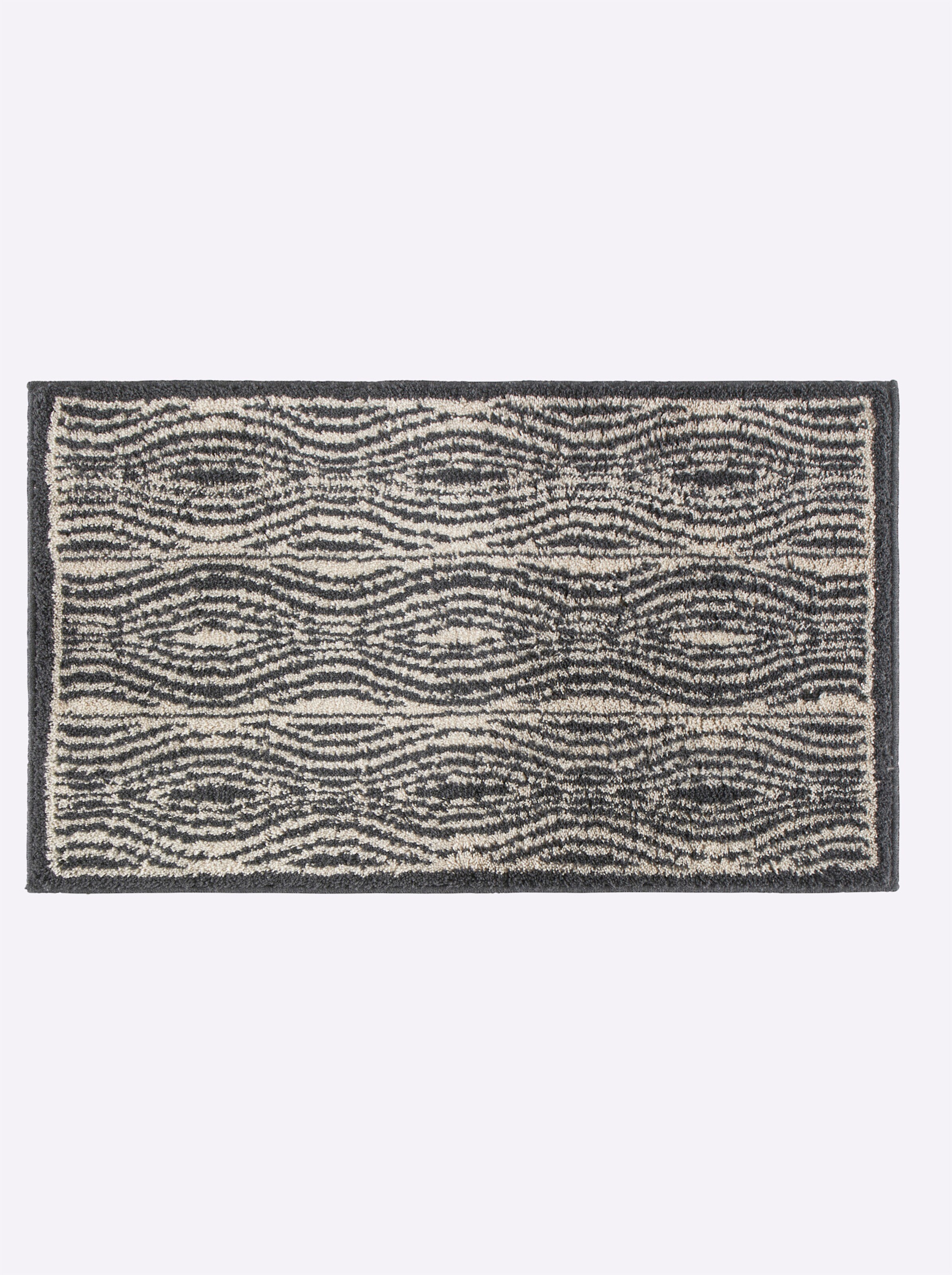 Grund Badematte in schwarz-taupe