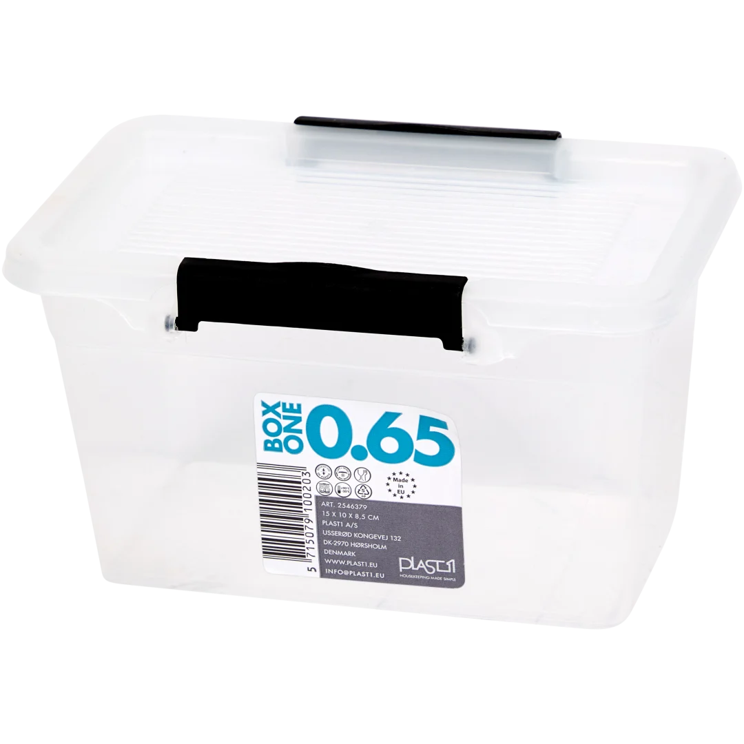 Opbergbox 0,65 liter | 15 x 10 x 8,5 cm