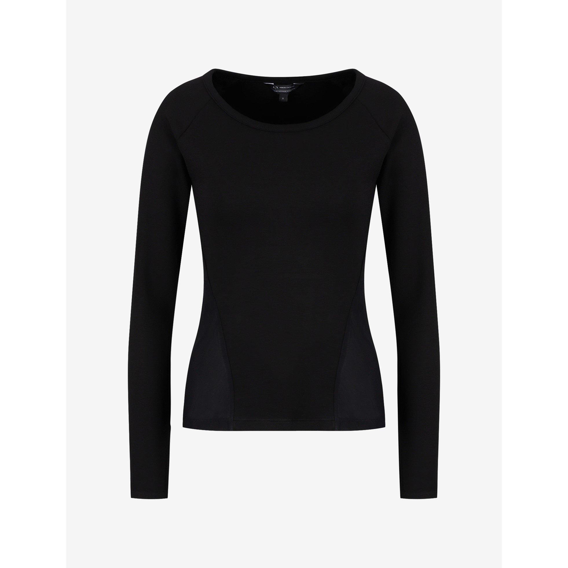 Armani Exchange Scoop Neck Top