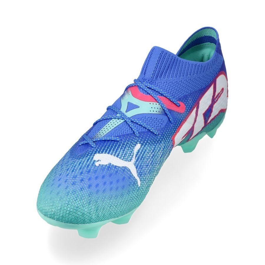 PUMA Future 7 Ultimate FG/AG Formula - Bleu/Blanc/Bleu Femme