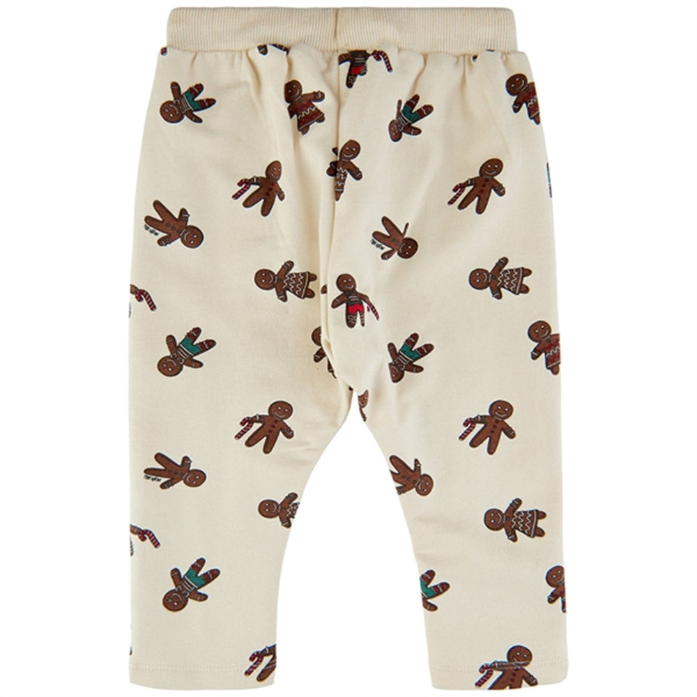 White Swan Ginger Aop Holiday Ginga Sweatpants