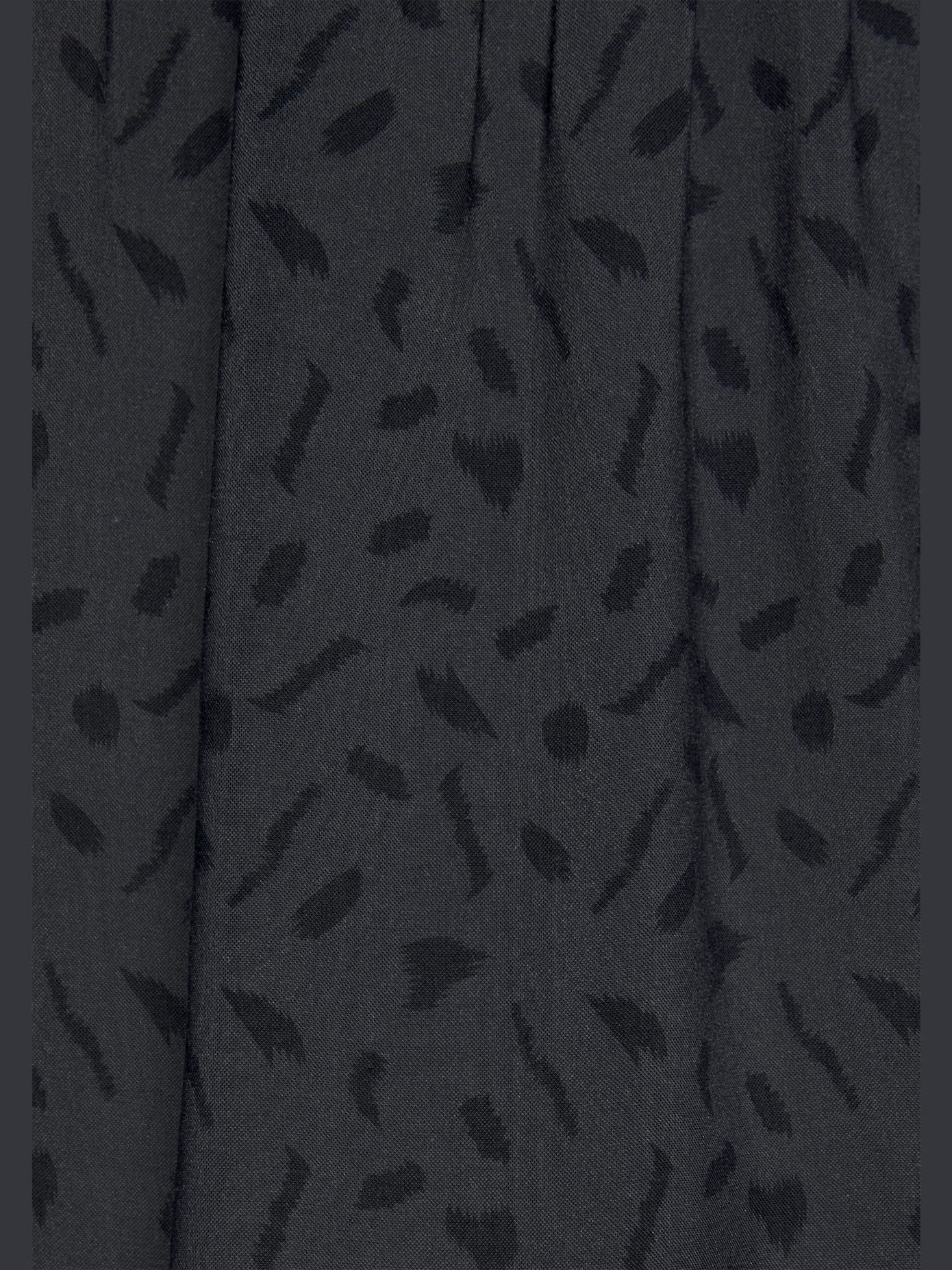 Robe imprimée robe à manches longues avec encolure en v