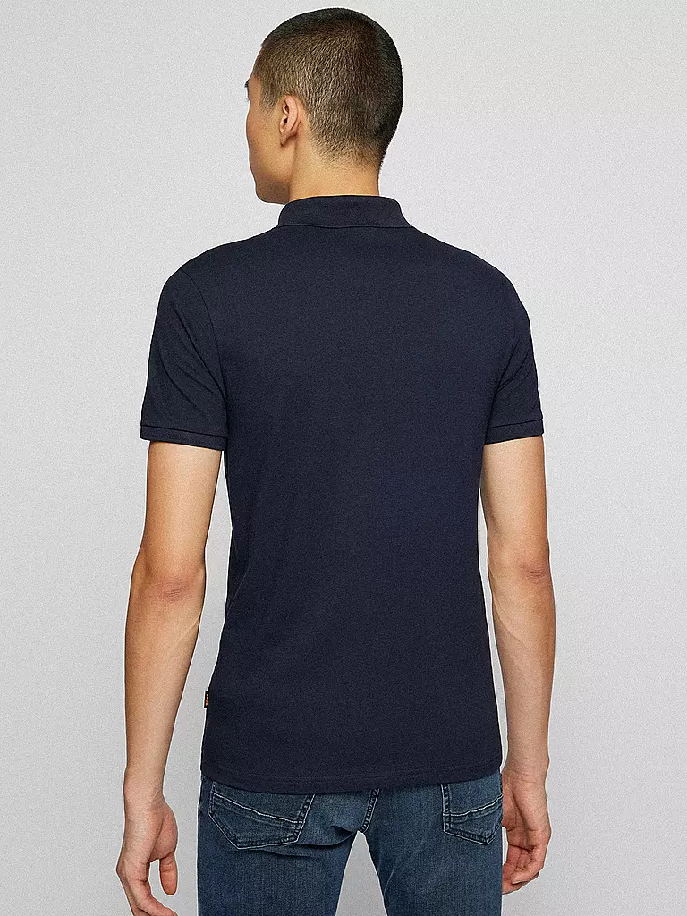 BOSS Poloshirt Slim Fit PASSENGER blau