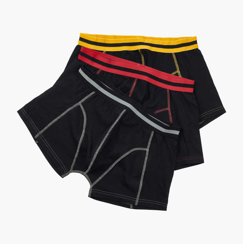 BOKSERSHORTS 3-PAKNING M