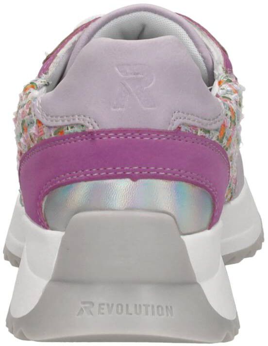 Rieker Sneakers Laag lila