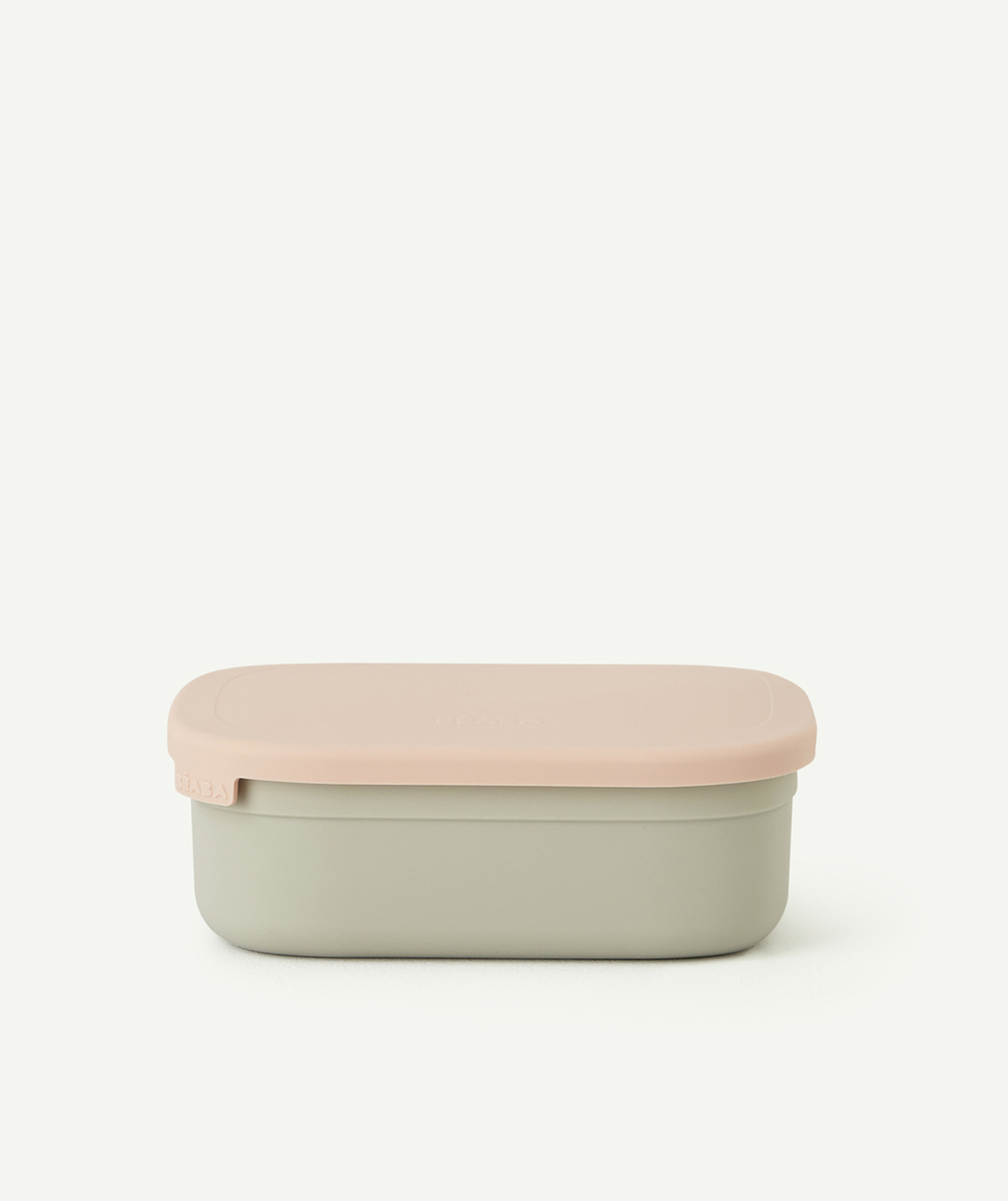 BEABABOÎTE REPAS EN INOX ROSE