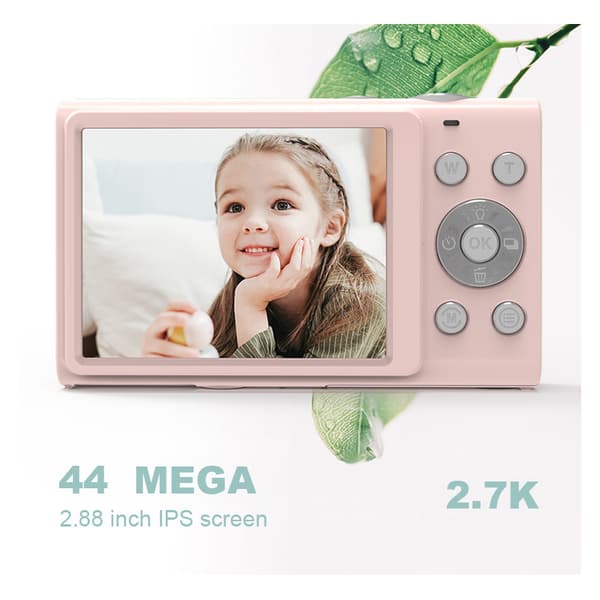 INF Digitalkamera 2,7K / 44MP / 16x zoom, sort