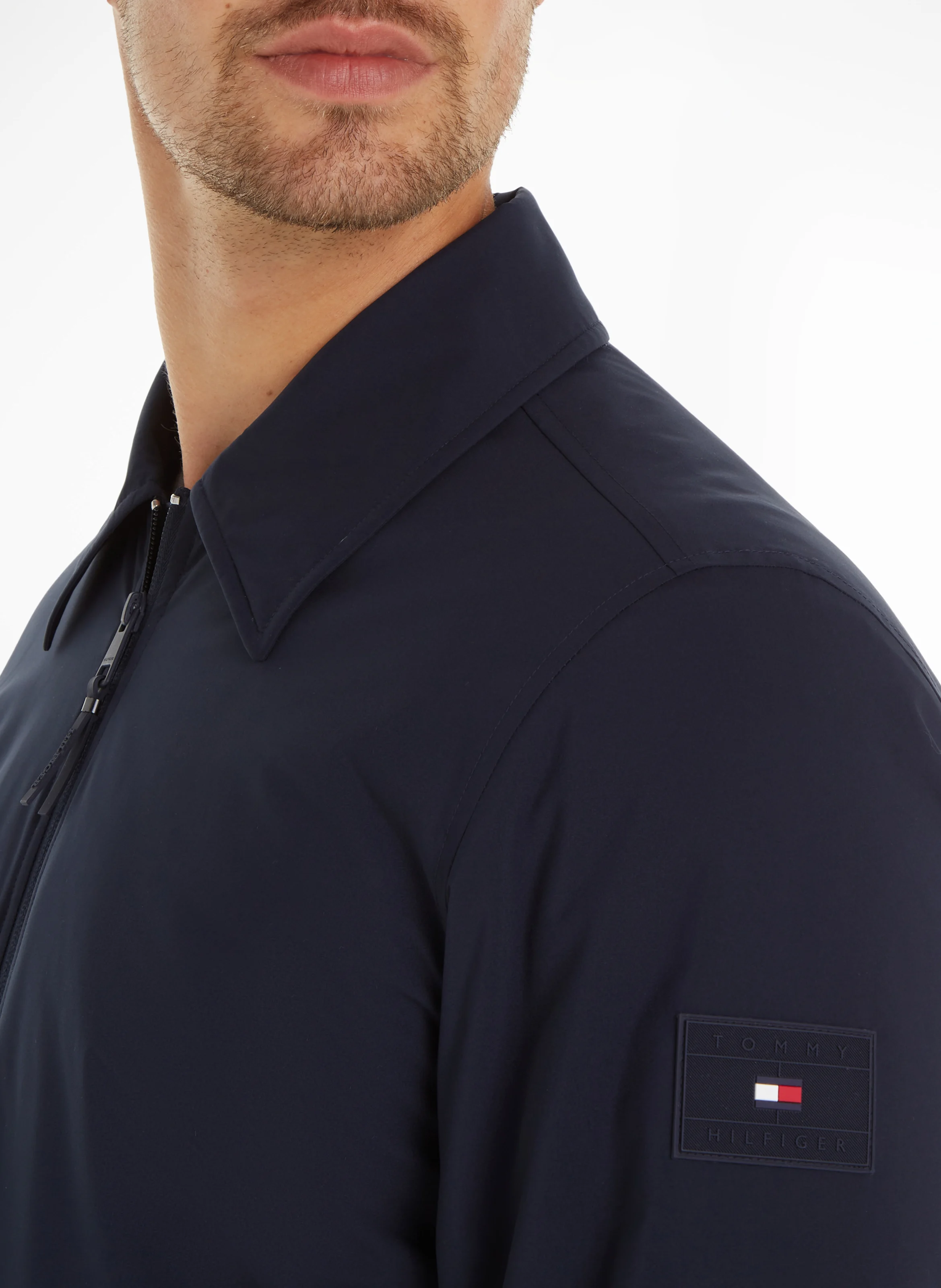 Veste col classique | Bleu