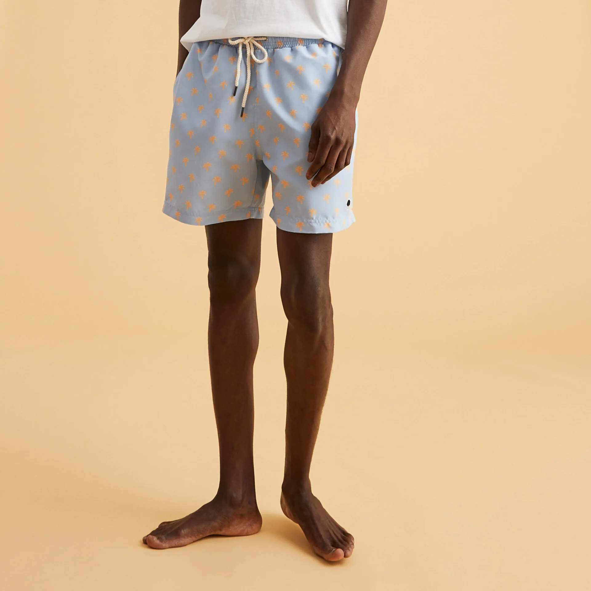 Maillot de bain bleu ciel Polyester recyclé - modèle Mimizan