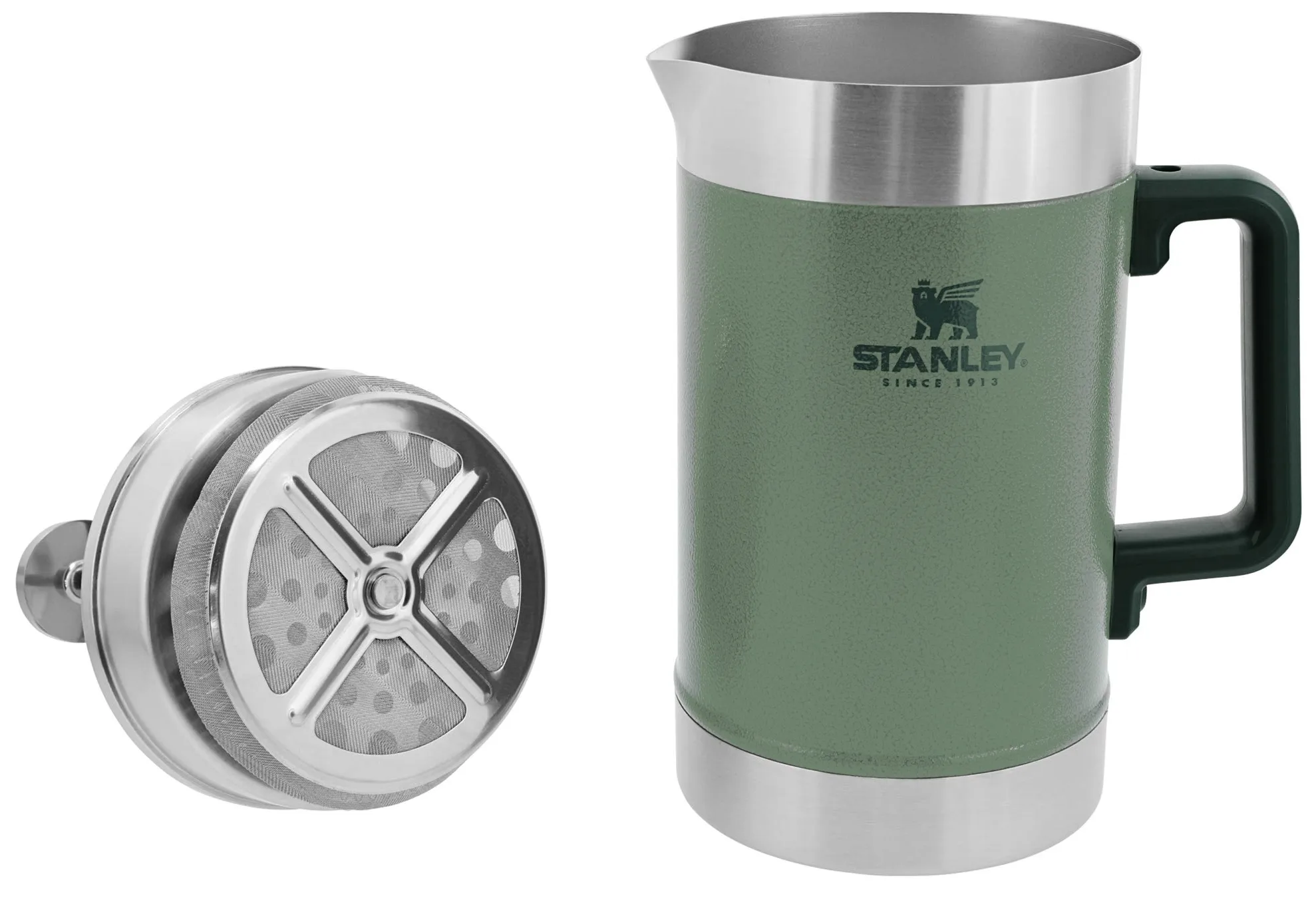 Stanley The Stay-Hot French Press 1.4 L Hammertone Green
