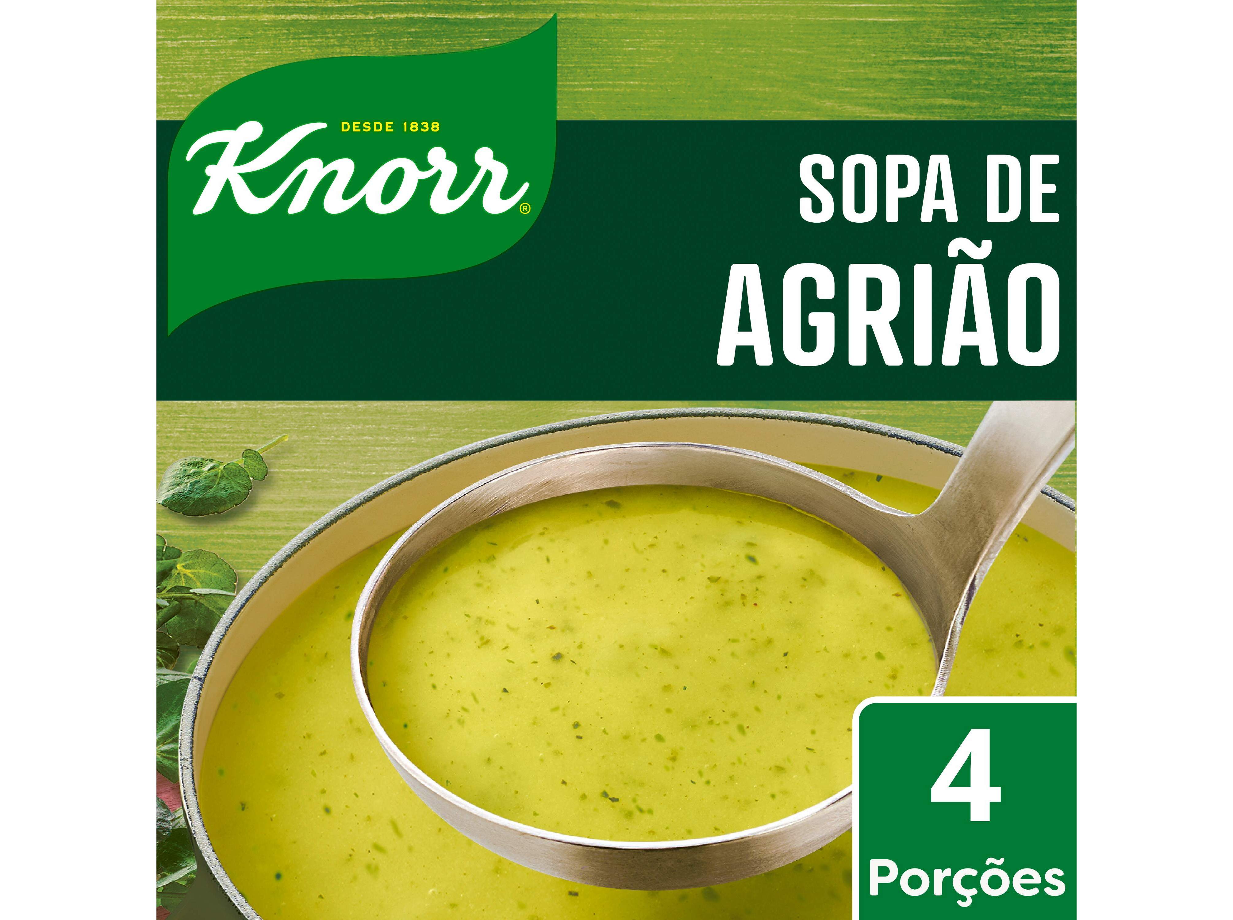 SOPA EM PÓ KNORR AGRIÃO 53G