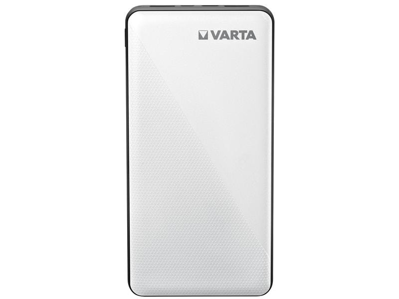 Varta Powerbank Energy 20000 mAh Der Begleiter für den extra Schub an Energie mit drei Anschlüssen