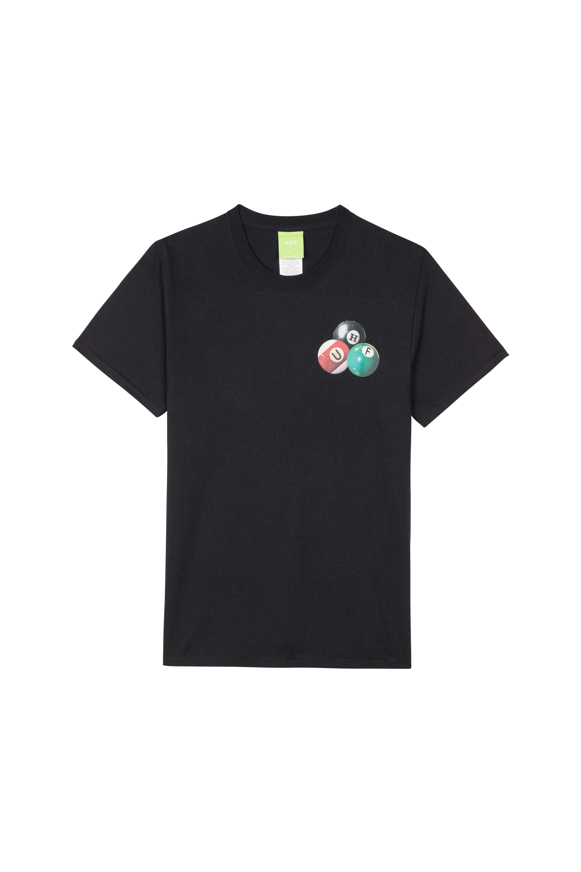HUF T-SHIRT DIRTY POOL Noir