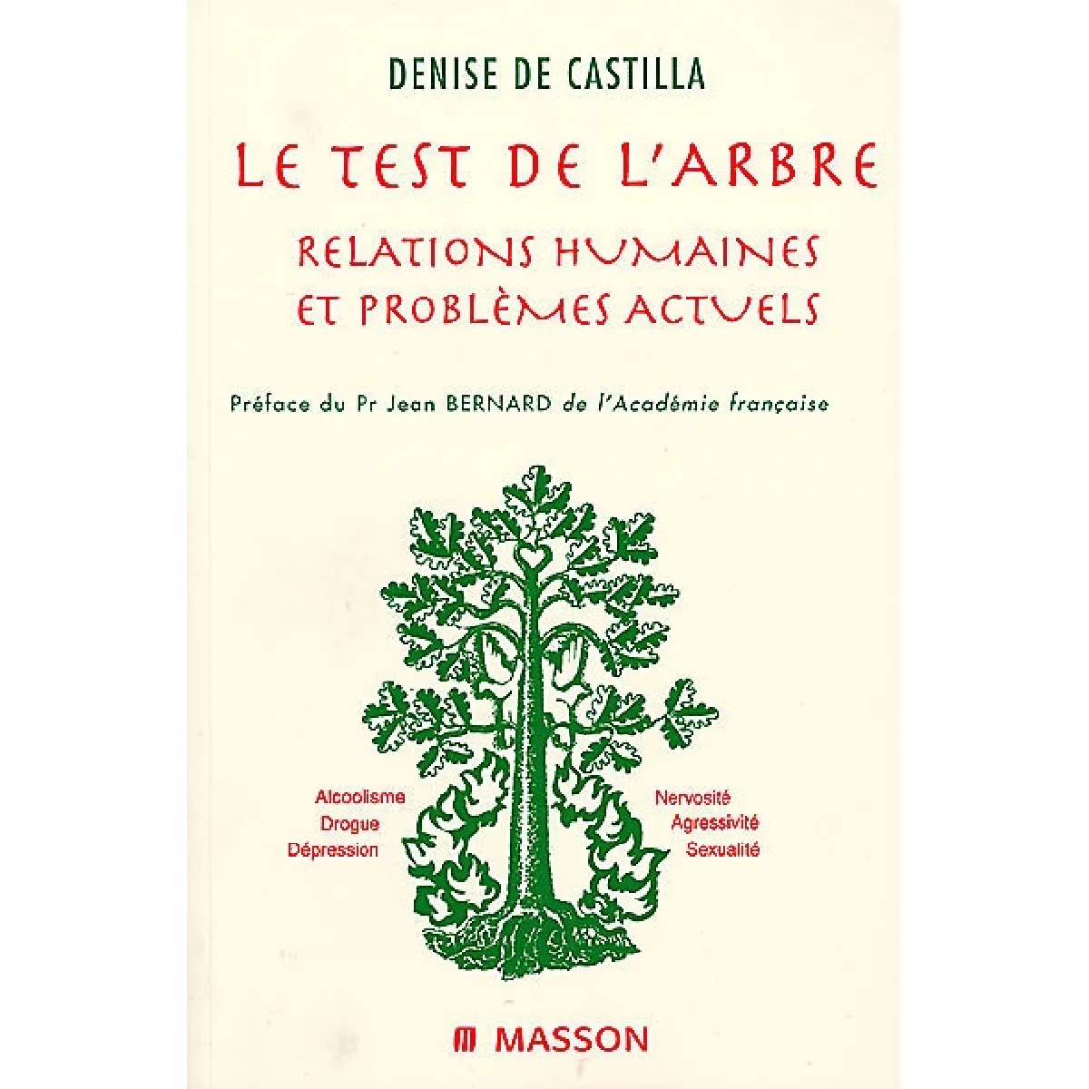 Le test de l'arbre : relations humaines et problèmes actuels · Occasion