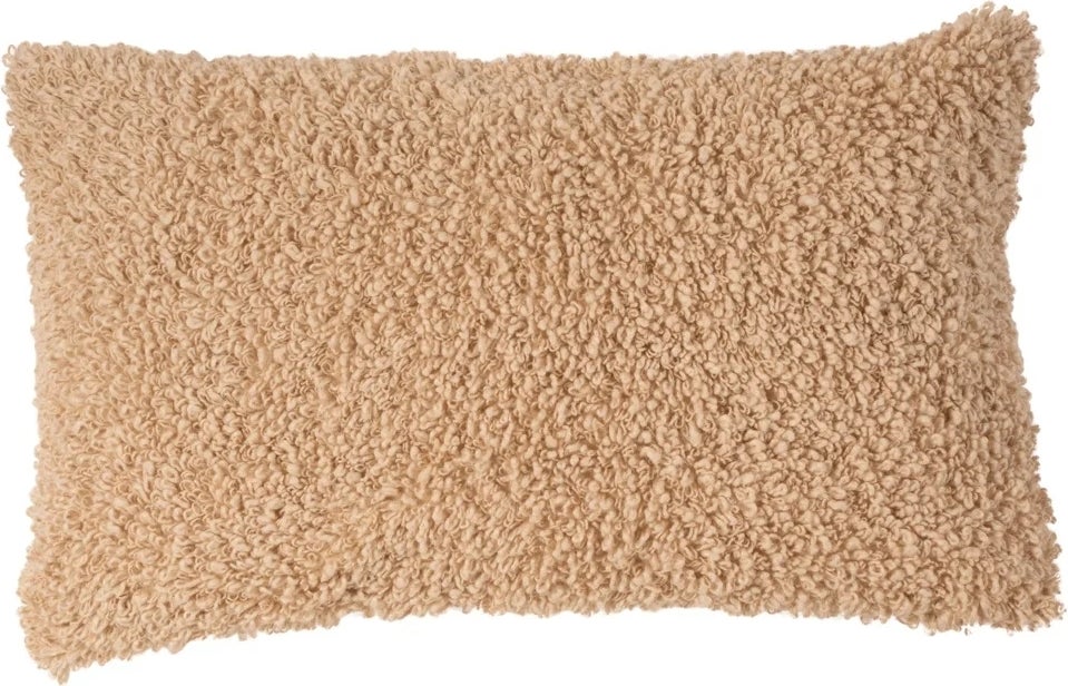 Linen & More sierkussen Benji crème 50 x 30 cm