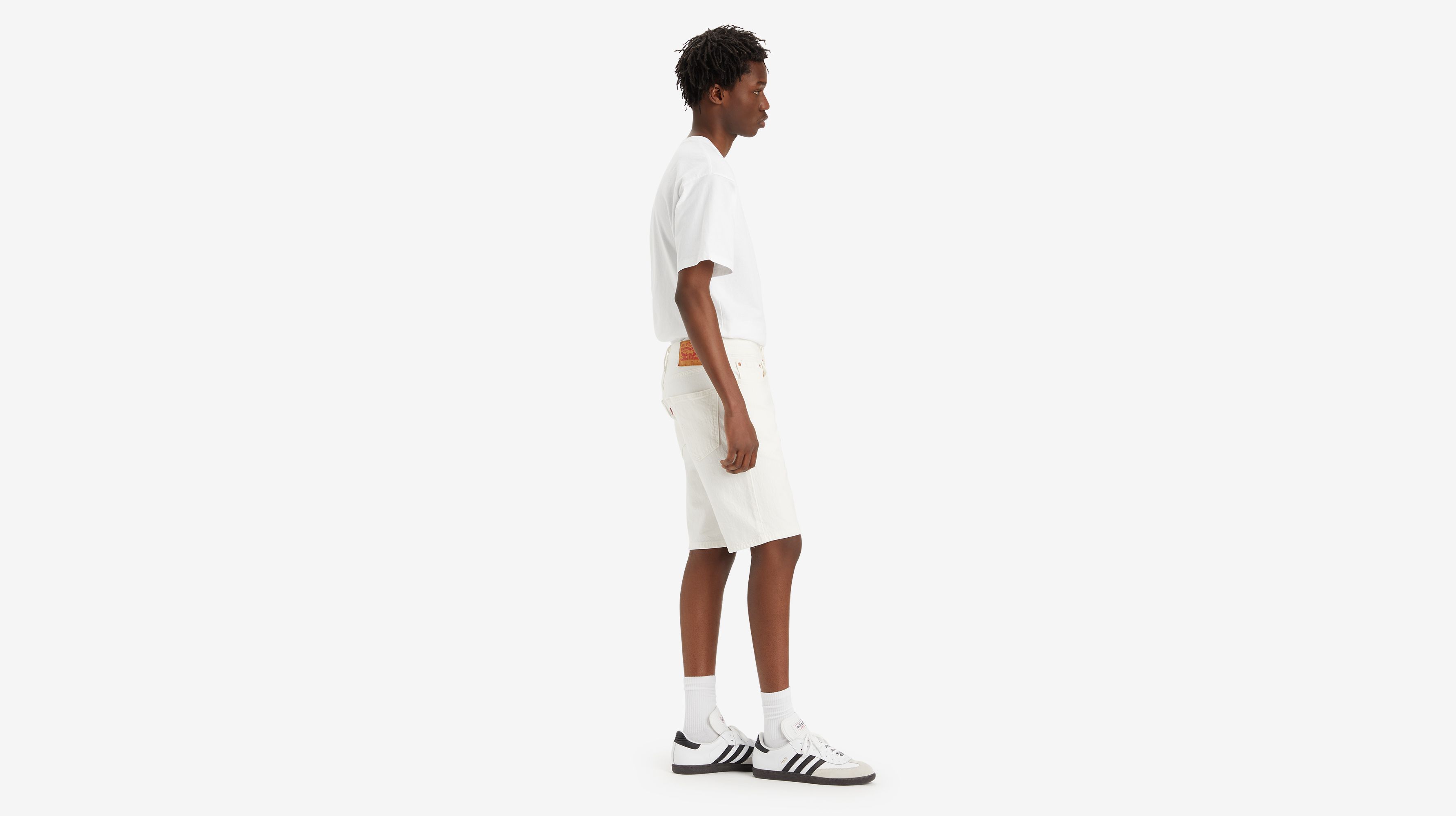 Levi's® short 405™ Standard - Stretch Accord Short - Blanc