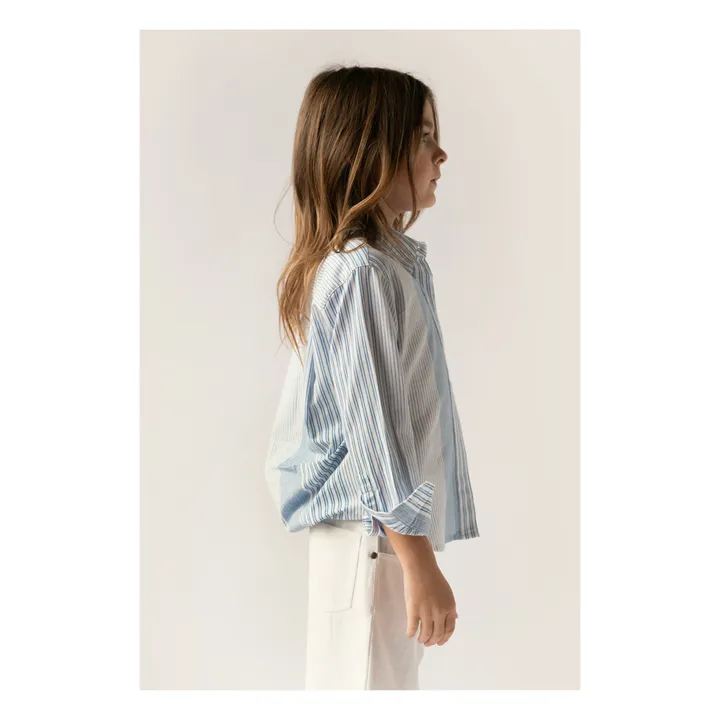 Simple Kids Chemise Twix Summer | Bleu