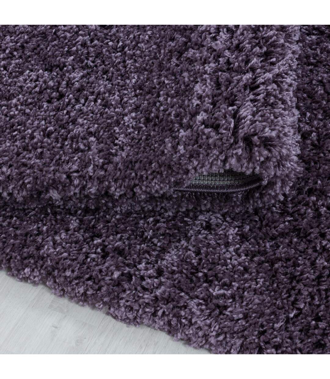 Tapis shaggy SHAGGY SY en polypropylène doux et soyeux OEKO TEX