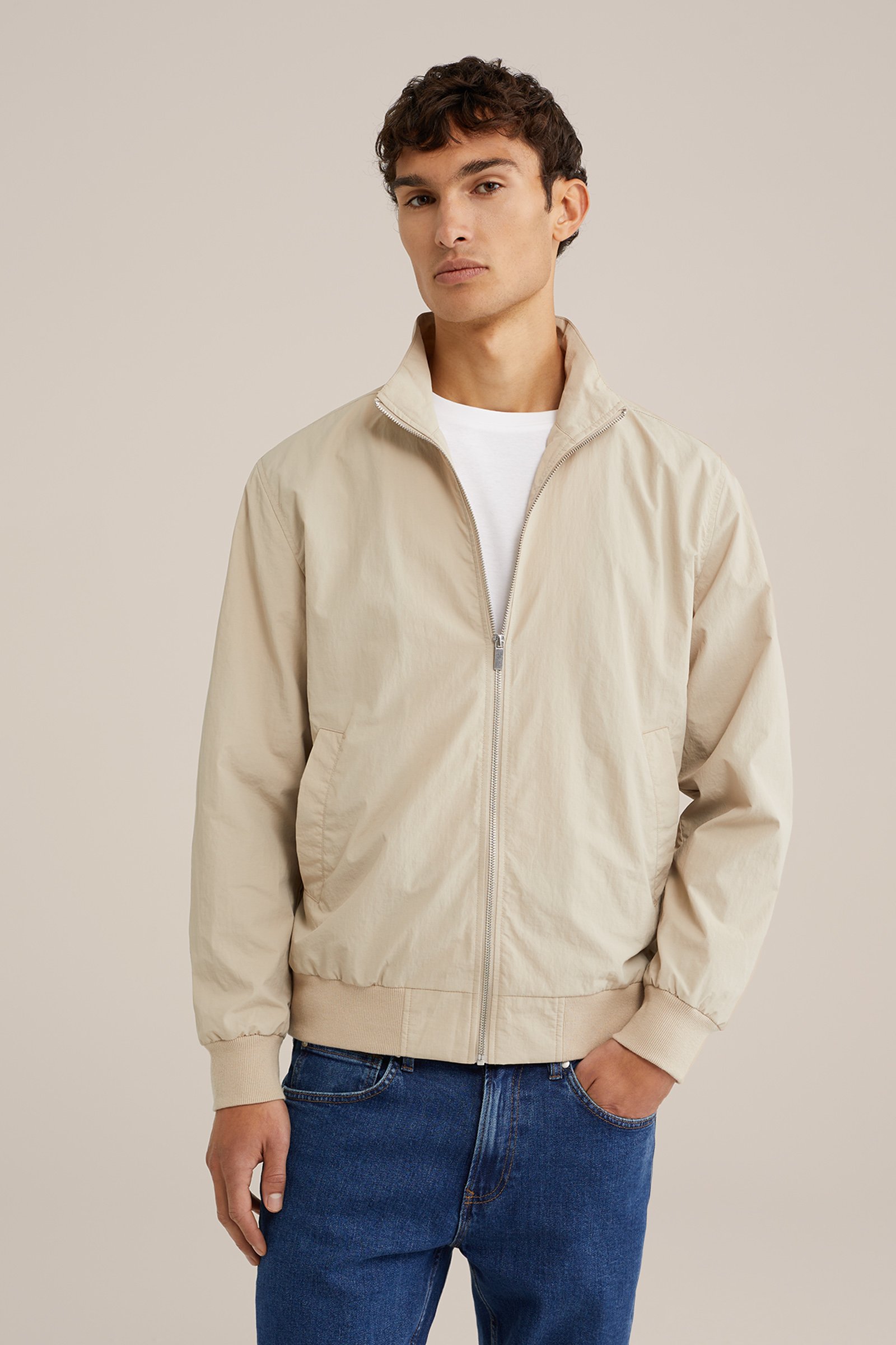 Waterafstotend bomberjack WE Fashion Beige
