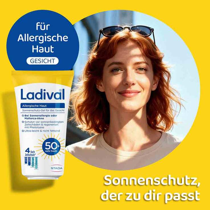 Ladival allergische Haut Gel Gesicht LSF 50 + , 50 ml