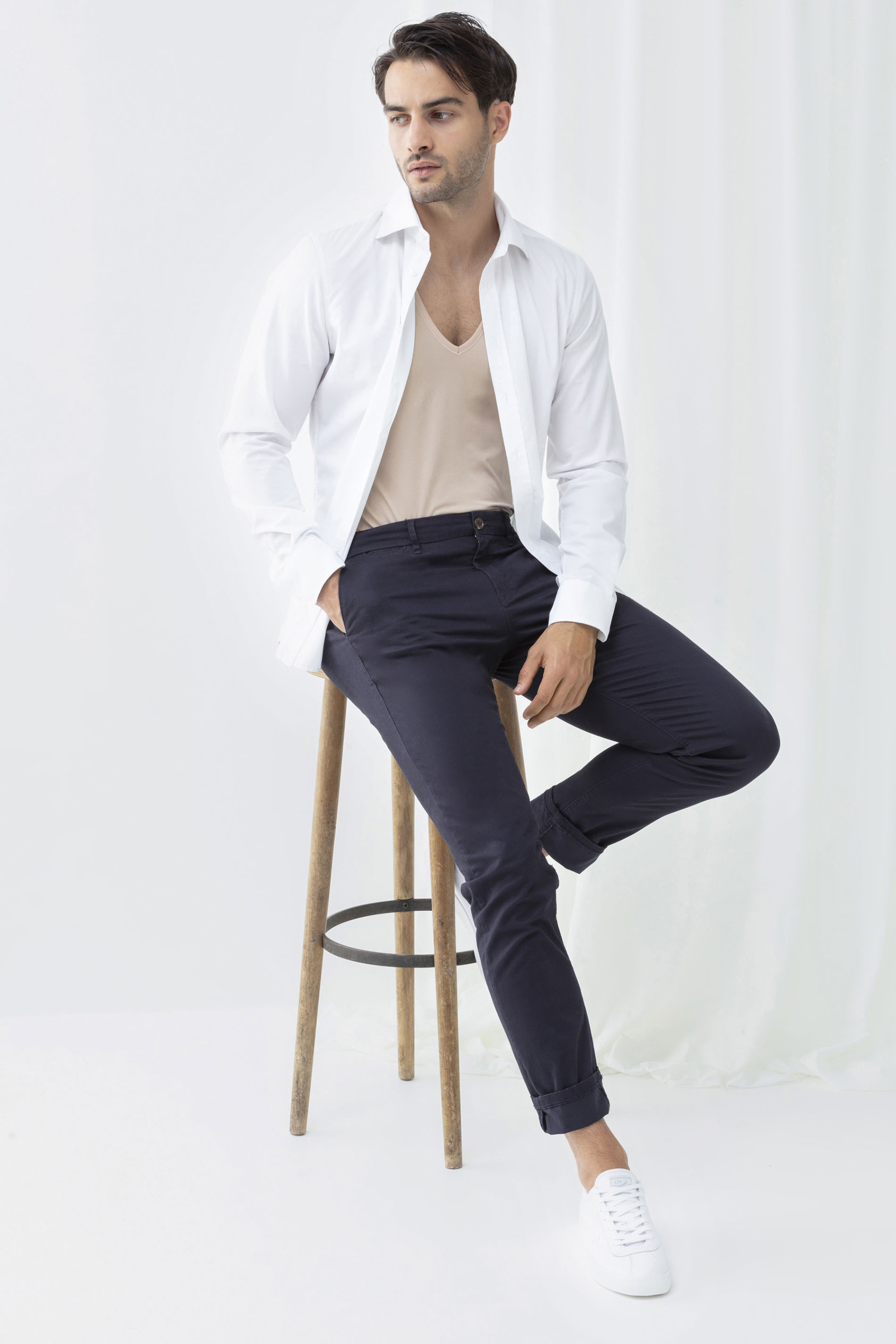 Das Drunterhemd - V-Neck<br>Serie Dry Cotton Functional