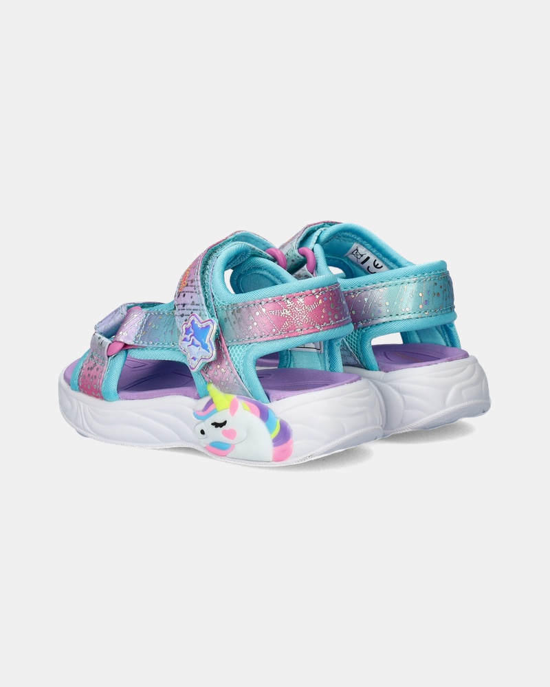 Skechers Unicorn Dreams Sandalen  - blauw
