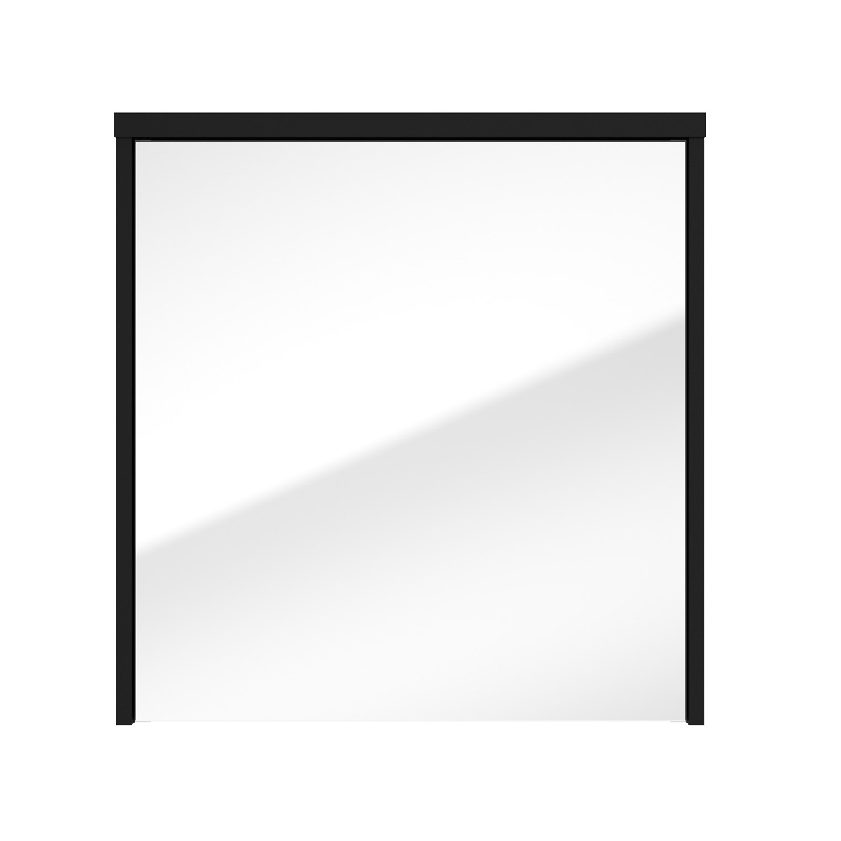 Fontana Basic spiegelkast 60cm met 1 deur zwart mat
