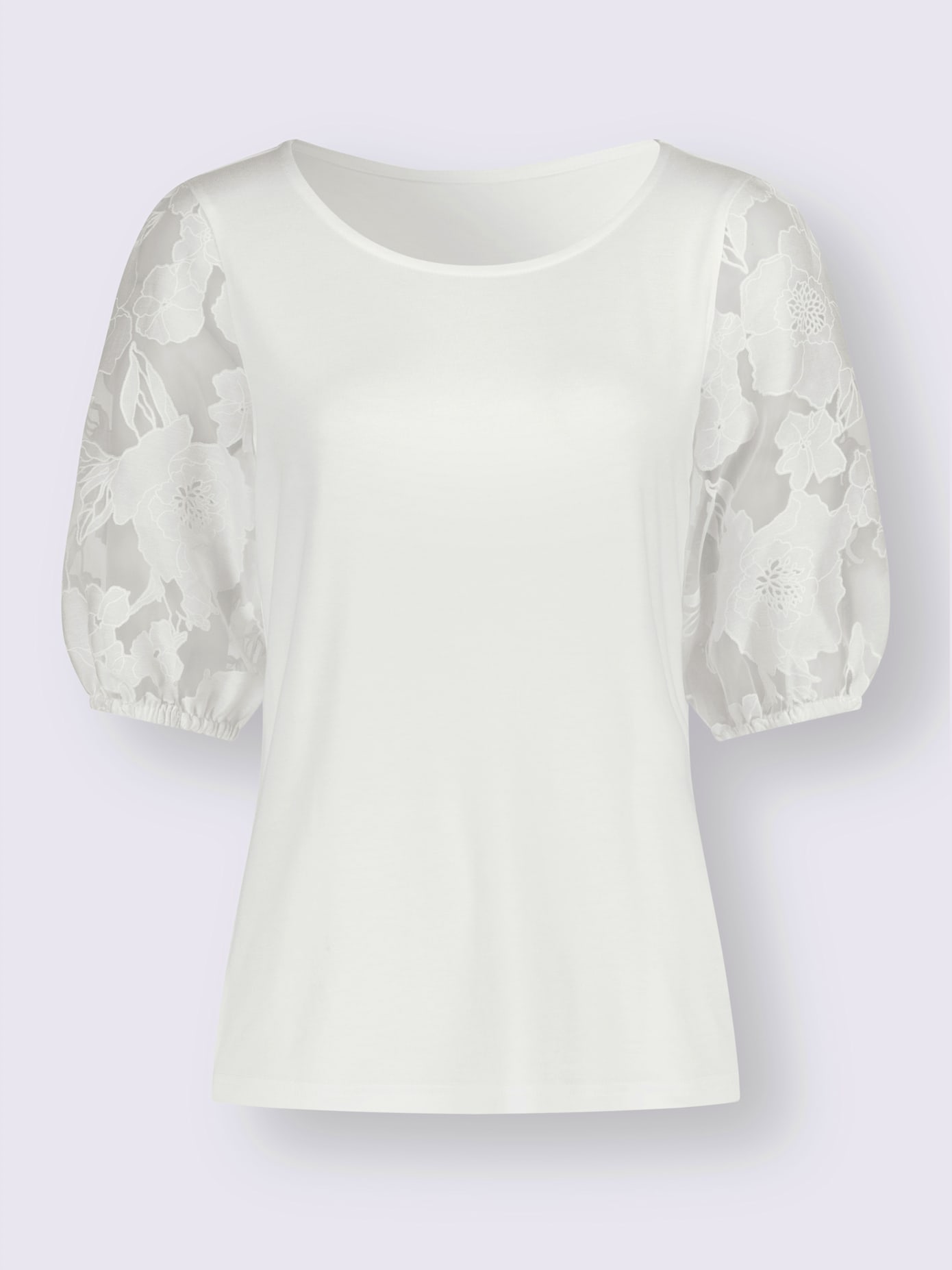 T-shirt manches courtes avec superbe motif dévoré
