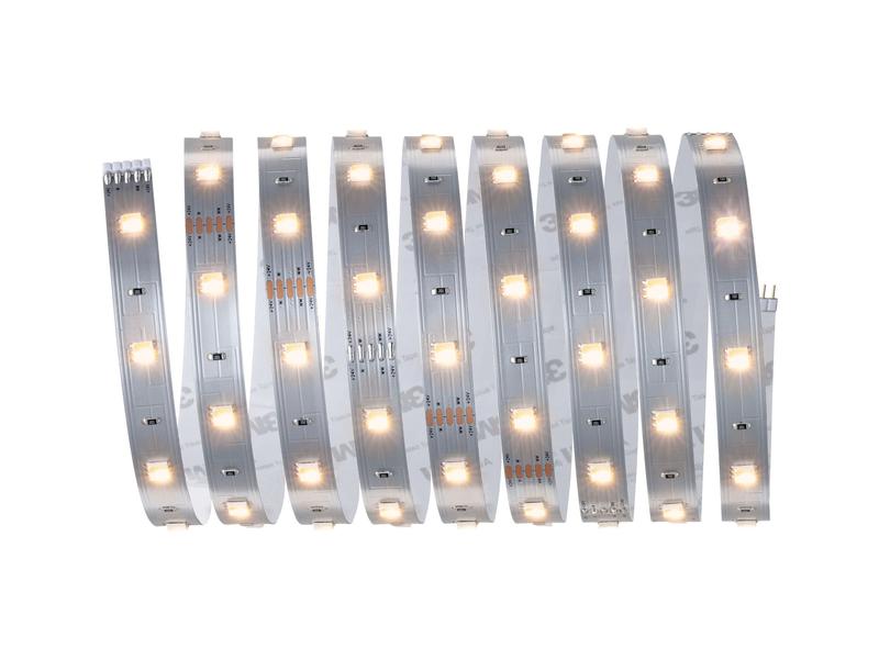 Paulmann LED-Stripe MaxLED 250 Tunable White, 2.5 m Verläng Unbeschichteter LED-Streifen mit variabler Farbtemperatur, kürzbar
