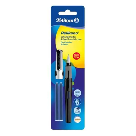 Pelikan Schulfüller Pelikano P480, für Rechtshänder, sortiert